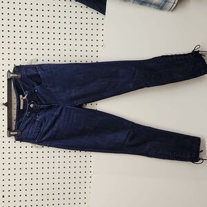 LEIFSDOTTIR jeans women's size 26 dark wash  EUC